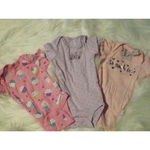 🌸pink and purple onesies